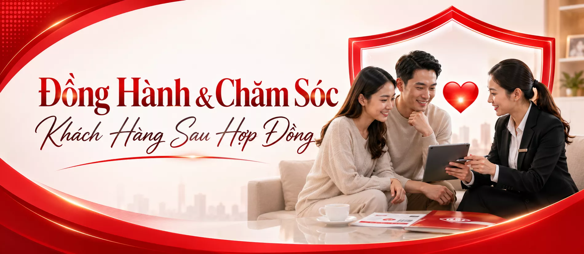 Đồng Hành & Chăm Sóc Khách Hàng Sau Hợp Đồng